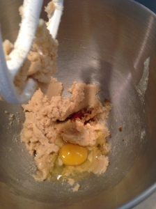 add egg & vanilla